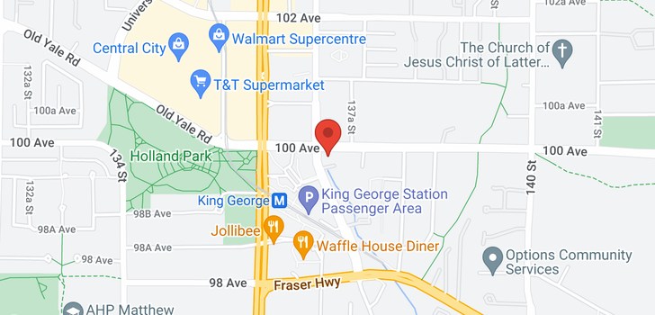 map of 1003 13696 100 AVENUE